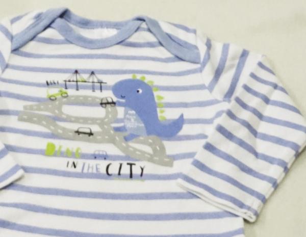 Langarmbody Gr. 62 von Babyclub by C&A (4131)
